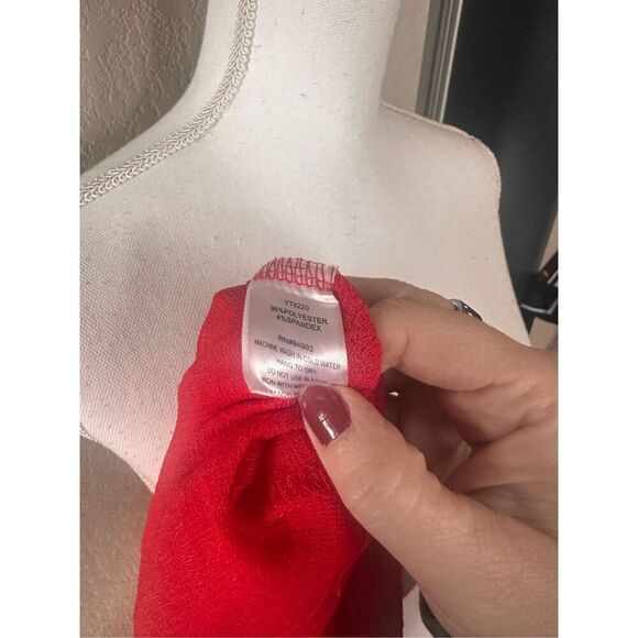 Patrizia Luca Red Textured Turtleneck - Picture 5 of 8